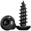 Tornillos Autorroscantes de Acero Inoxidable 304 Cabeza Redonda Hexagonal de Cuadro Tornillos de Cabeza Plana de Pan Cabeza Plana Tornillos de Diente de Madera Extendidos M2-M8