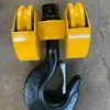 Gancho de Grúa Montado en Vehículo Gancho de Transporte para Obra Accesorios de Grúa Locomotora de Grúa Cable de Acero Accesorios para Polipasto Eléctrico