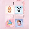 Venta caliente bolsa de embalaje autoadhesiva de dibujos animados bolsa para hornear galletas pulsera de copo de nieve pulsera bolsa para jabón hecho a mano máquina selladora de bolsas para joyería