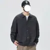 Suéter de punto de alta gama, elegante, abierto para hombre, perfecto para otoño e invierno, con un diseño moderno, holgado y casual que se puede combinar fácilmente con varios atuendos, creando un look relajado y sin esfuerzo.