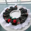Babeo para Perro Mediano y Pequeño de Gato Collar de Joyería para Mascotas Cascabel para Perro Lazo para Perro Toalla Antideslizante para Mascotas