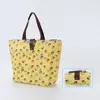 Sacola de Compras Dobrável Ecológica com Impressão Personalizada, Armazenamento Portátil, Brinde Promocional, Bolsa Tote Dobrável de Tecido Oxford
