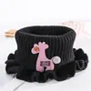Nuevo Gorro de Bebé de Invierno Lindo Gorro de Oso para Bebés Niños y Niñas Cálido de Punto y Felpa Juego de Dos Piezas Moderno