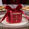 Caixa de Doces 2023 Nova Sacola de Doces de Caqui Caixa de Doces para Casamento Embalagem de Caixa de Presente de Alto Nível Caixa de Doces Suprimentos para Casamento