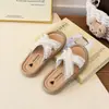 Pantuflas Versátiles de Moda y Estilo para Niñas para Exteriores Modelo Nuevo Verano 2026 para Niños Mayores Sandalias Casuales Diarias de Perlas
