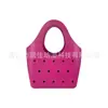 Nueva Bolsa de Playa de Eva Celebridades de Internet Europeas y Americanas Pueden Hacer Manualidades Bolsas con Accesorios de Joyería Bolsa Coreana de Agujeros de Nicho Bolso de Mano