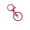 Accesorios para Llaveros Estilo Creativo Broche de Langosta Broche en Forma de 8 Llavero Muñeca Colgante Pequeño Llavero de Pompones DIY Broche Colgante