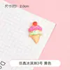 Pegamento en crema para bricolaje, funda de teléfono, horquilla, material, caramelo, animal, fruta, comida, juego, resina, pegamento, accesorios, colección, venta al por mayor
