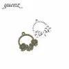 YuenZ Accesorios para joyería DIY corona colgante de aleación colgante pequeño de aleación retro Q165