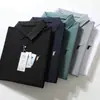 ¡Lujoso y de alta gama! Camiseta casual de verano para hombre 2026, sedosa y transpirable, elegante polo de manga corta para ir al trabajo