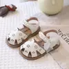 Zapatos de Cuero de Verano para Niñas Simples para Bebés y Niños Pequeños Elegantes Versátiles Planos Moda para Niñas Pequeñas Casual Zapatos para Niños