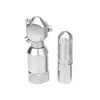 Boquilla Giratoria Automática de 360 Grados con Forma de Abanico de Acero Inoxidable para Limpieza de Botellas, Latas, Frascos, Boquilla Industrial, Ventilador de Pulverización Cónico en Forma de Abanico