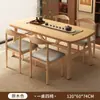 Juego de Mesa y Sillas de Balcón Modelo Nuevo 2026 Mesa de Té de Gama Alta para Apartamento Pequeño para Sala de Estar Uso Doméstico Mesa de Preparación de Té Estilo Chino Nuevo