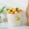 Lixeira de Parede para Cozinha Doméstica Porta de Armário Especial Tamanho Grande Sem Necessidade de se Abaixar Lixo de Cozinha Separação de Lixo Cesto de Armazenamento sem Tampa Cesto de Papel