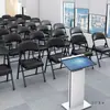 Cadeira Dobrável Dormitório Estudante Dormitório Cadeira de Estudo Casa Cadeira de Jantar Simples Banqueta Portátil Encosto Cadeira de Escritório para Computador