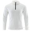 Camiseta Masculina de Manga Comprida com Meio Zíper para Primavera e Outono, Respirável e Elástica, Top Casual para Esportes ao Ar Livre para Homens