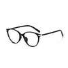 Nuevos y Elegantes Armazones para Gafas Carey Anti-Luz Azul para Mujer, Cambian a Color Gris o Té, Montura Redonda, Gafas para Presbicia Ultraligeras