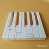 Accesorios para Piano Rivero Perla Piano Coreano Cubiertas Blancas para Teclas, 52 Piezas para un Piano