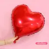 Globos de Amor, Globos de Papel de Aluminio para Centro Comercial del Día de San Valentín, Decoración de Confesión, Lugar del Evento, Globos Flotantes Románticos Rojos y Rosas