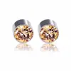 Explosiones de Moda Transfronterizas Clip Magnético para Oreja Diamante de Color Avanzado Brillo Magnético Agujeros de Oreja Pendientes de Personalidad para Hombres y Mujeres Pendientes