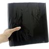 Pajita de plástico desechable de venta caliente transfronteriza, tubo delgado negro para cóctel de refresco de 6 x 210 mm, tubo recto de boca plana
