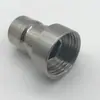 Grifo para Lavadora Espesado de Acero Inoxidable al por Mayor de Fábrica, Grifo para Fregadero de Trapeador Extendido con Núcleo de Cobre, Apertura Rápida de 4 Puntos