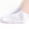 Calcetines blancos puros para estudiantes, calcetines de algodón peinado para niños, calcetines de color sólido para niños y niñas, calcetines de tubo medio para bebés, calcetines deportivos casuales, venta al por mayor