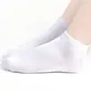 Calcetines de Estudiante Blanco Puro Algodón Peinado Calcetines para Niños Color Puro Masculino y Femenino Calcetines de Media Caña para Bebé Calcetines Deportivos Casuales al Por Mayor