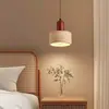Luminária Pendente Pequena Amarela de Travertino Estilo Wabi-Sabi Japonês para Quarto, Mesa de Cabeceira, Luminária Pendente Criativa Vintage Estilo Creme para Entrada de Casa de Campo, Restaurante