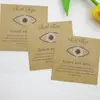 Temu Amazon Transfronterizo Más Vendido Ojo del Diablo Cartón Tarjeta de Exhibición de Joyería Cartón