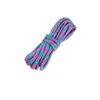 Cuerda de paracaídas trenzada de 4 mm, cuerda para tienda de campaña, cuerda de supervivencia, cuerda de color para ventilador, cuerda para exteriores, cuerda de paracaidista, 3 m