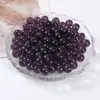 Material cerâmico contas redondas de vidro brilhante contas de fio de cristal materiais para ensartar pulseira colar DIY acessórios de joalheria atacado