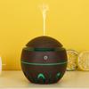 Humidificador creativo USB de gotas de agua de niebla con grano de madera, suministro de fabricantes de máquina de aromaterapia, regalos con LOGO