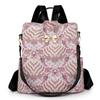 Comercio exterior transfronterizo 2024 nuevo vintage tendencia todo-fósforo estampado gran capacidad simple moda bolso de hombro para mujer