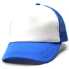 Gorra de béisbol de verano transpirable con logo personalizado impreso y malla de esponja para adultos y niños, gorra de pico liso, gorra de malla para proteger del sol
