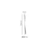 Amazon Transfronterizo 1010 Acero Inoxidable Vajilla Vajilla Occidental Juego de Cuchillo, Tenedor y Cuchara para Steak Cuchara de Postre Juego de 24 Piezas
