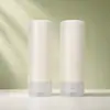 Tubo cosmético macio de 100ml com 50mm de diâmetro, tubo de extrusão, tubo plástico, tubo de PE, tubo plástico transparente branco com tampa flip-top