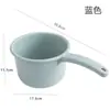 Cuchara de Plástico para Agua con Mango Largo Cuchara de Agua para Champú de Bebé Cuchara de Agua Gruesa para Cocina Cuchara de Agua para Niños Cuchara para Baño de Bebé