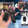 Adequado para Capa de Chave Mercedes-Benz S450L Fivela de Concha S400L Classe S S480 Carro Especial Concha de Metal Fivela de Bolsa de Couro Glc