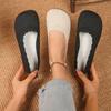 Zapatos de Suela Blanda de Alta Calidad para Mujer 2024 Primavera y Verano Nuevo Estilo Tejido Fly-Knit Transpirables Zapatos Planos para Mujer