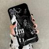 Funda para teléfono de calavera de terror adecuada para Iphone17