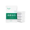 Set de toallas de baño desechables, empaquetadas individualmente, portátiles para viajes, uso en hoteles y alojamientos, toalla de baño y toalla para el cabello