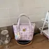 Bolsa Xadrez Nova 2025 Transfronteiriça para Mulheres, Bolsa de Ombro Moderna e Fashion, Adequada para o Dia a Dia, Transversal, Bolsa de Mão, Bolsa Saco