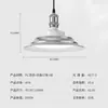 Nvc Lighting Lámparas LED Industriales y Mineras Arañas para Talleres Luces de Techo para Almacén Fábrica Fábrica Industrial Luces de Platillo Volador de Alto Wattaje