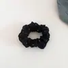 Scrunchie de Flor Pequeña Cepillada Estilo Coreano Suave para Otoño e Invierno Cuerda para el Pelo de Estilo Bosque Retro Accesorio para el Cabello