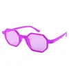 Moda nuevos lentes de sol poligonales para mujer personalidad tendencia singular lentes de sol personalizados 660-18250
