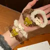 Diadema de Oso Lindo de Dibujos Animados para Niña, Diadema para Cola de Caballo, Felpa Suave y Linda, Estilo Ins, Versátil, Accesorios para el Cabello de Otoño e Invierno, Diadema