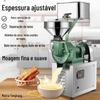 Máquina de polpação de arroz para bolo de esponja Tongkang, máquina de polpação de bolo com torre de água, roda de moagem, máquina comercial de polpação de soja com tanque de água, máquina de farinha de arroz de Guangdong
