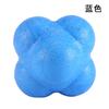 Pelota de reacción hexagonal pelota elástica irregular entrenamiento de agilidad pelota de reacción de velocidad entrenamiento de habilidad bola de silicona cambio de dirección