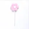Decoração de Bolo de Confeitaria Pompons Fofos para Meninas Plug-in Pequena Flor Cartão Festa de Aniversário Sobremesa Acessórios para Vestir
